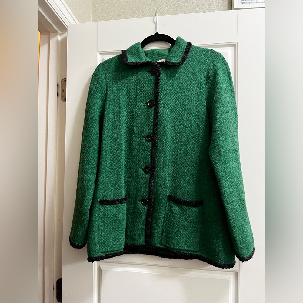 Damask Green Blazer